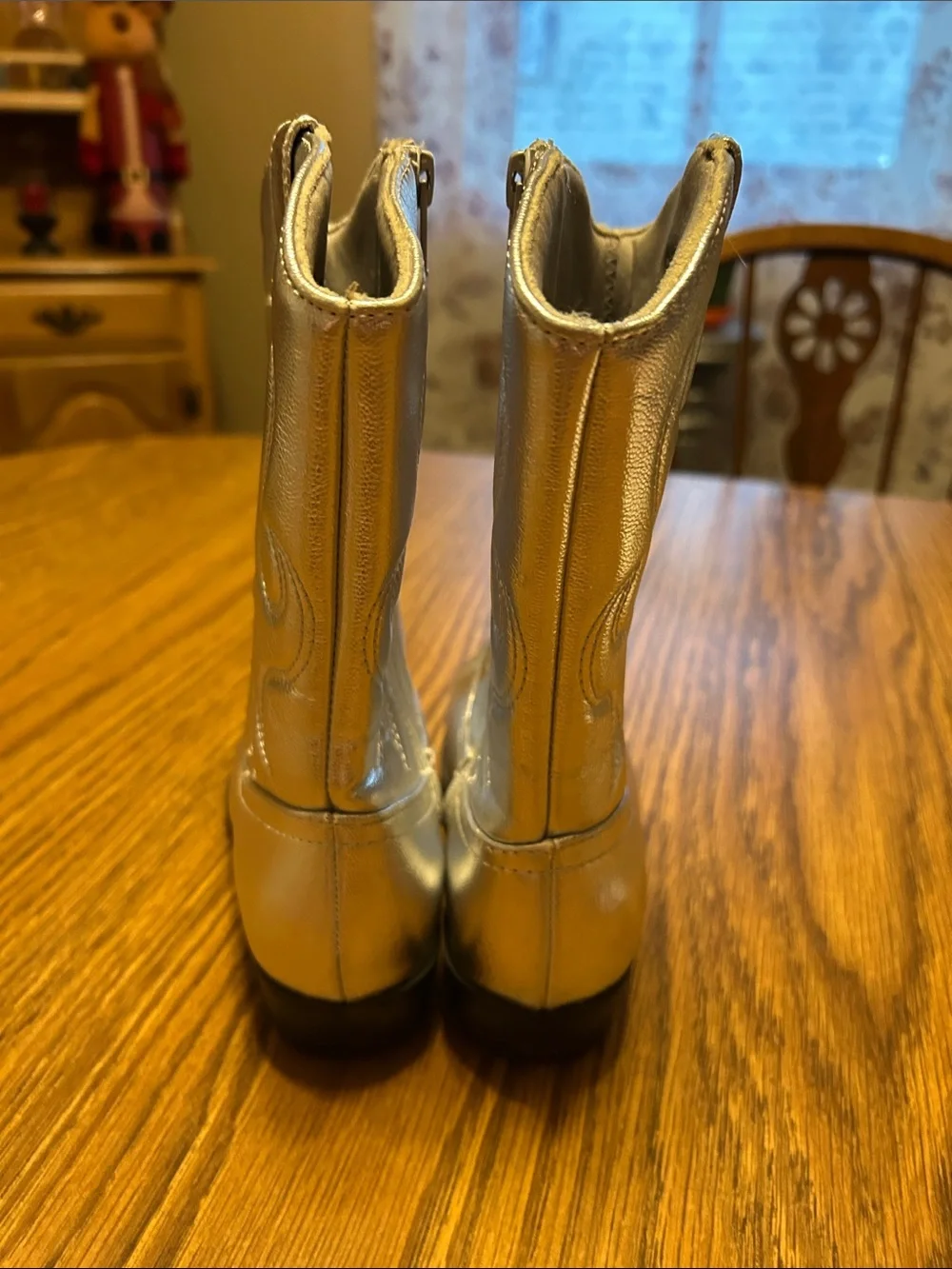 Sonoma Silver Girls' Shiny Mid-Calf Western Boots
